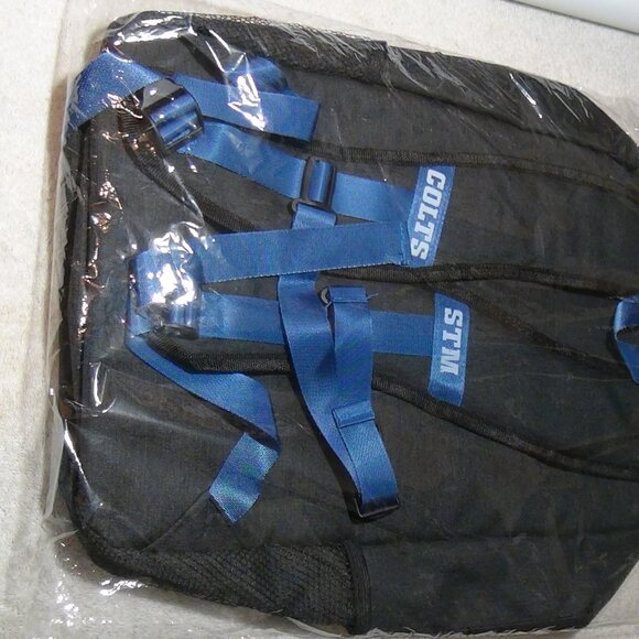 Indianapolis Colts STM Season Ticket Holder Dark Gray Backpack w/Keychain - Picture 6 of 7